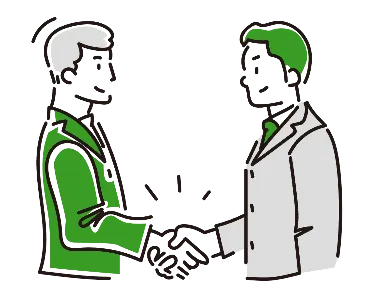 対話しているイメージ画像